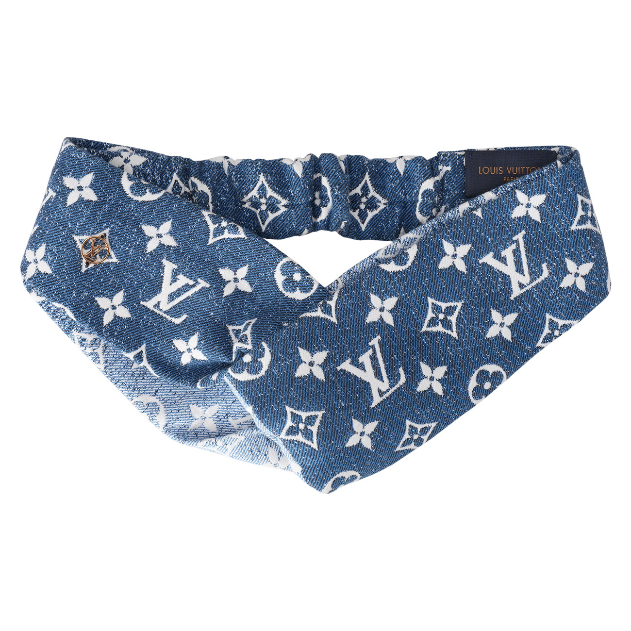 LOUIS VUITTON(USED)루이비통 모노그램 데님 헤어밴드